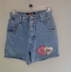 Vintage LA Blues Shorts patchwork
